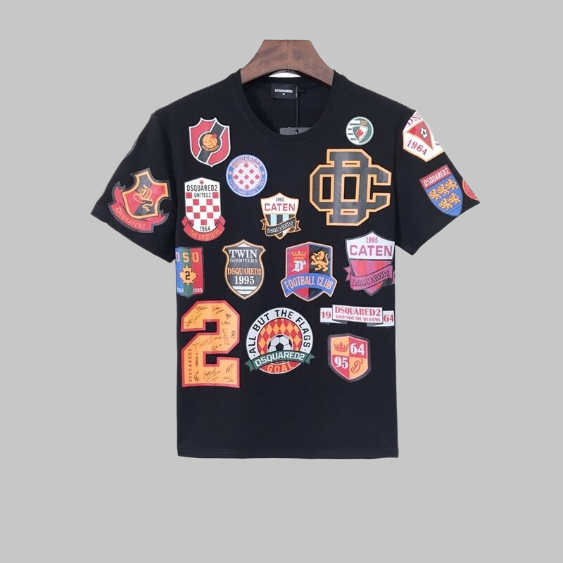 2025 D2 New Men's Short Sleeve T-Shirt
