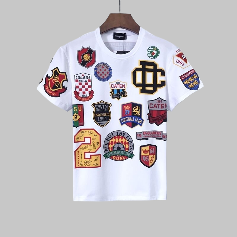 2025 D2 New Men's Short Sleeve T-Shirt