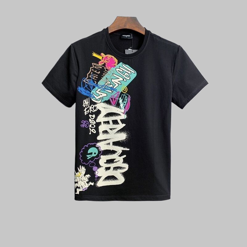 2025 D2 New Men's Short Sleeve T-Shirt
