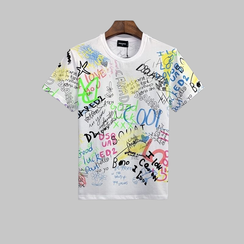 2025 D2 New Men's Short Sleeve T-Shirt