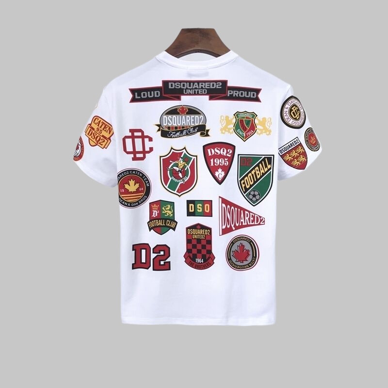 2025 D2 New Men's Short Sleeve T-Shirt