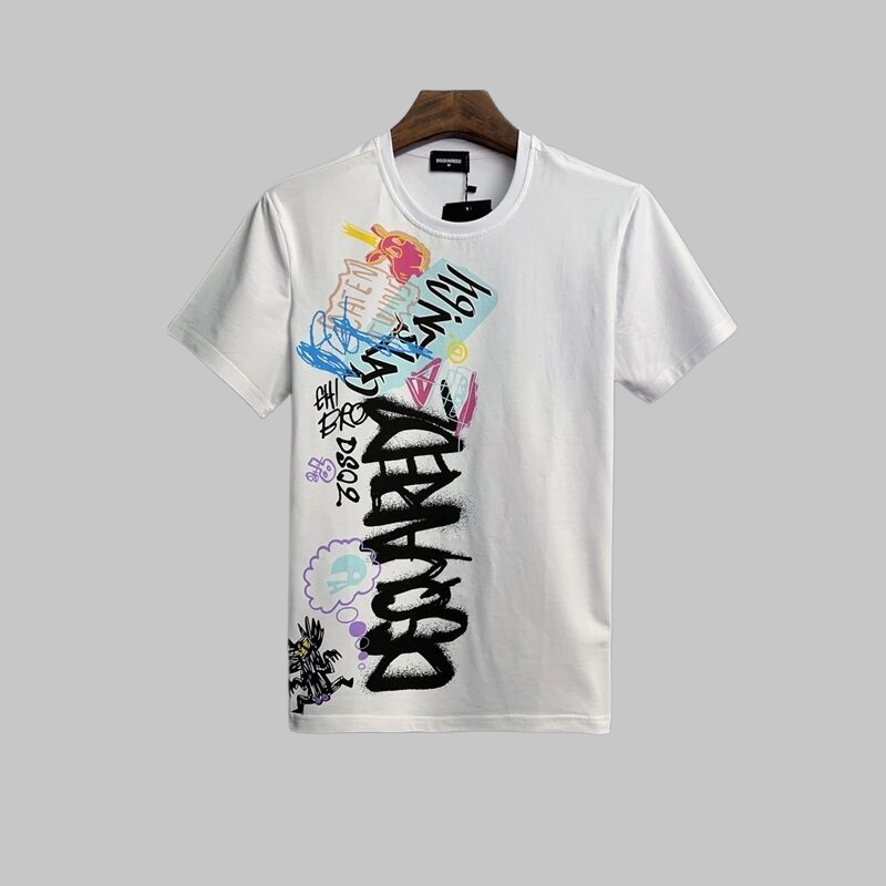 2025 D2 New Men's Short Sleeve T-Shirt