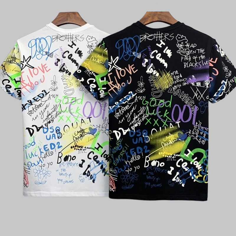 2025 D2 New Men's Short Sleeve T-Shirt