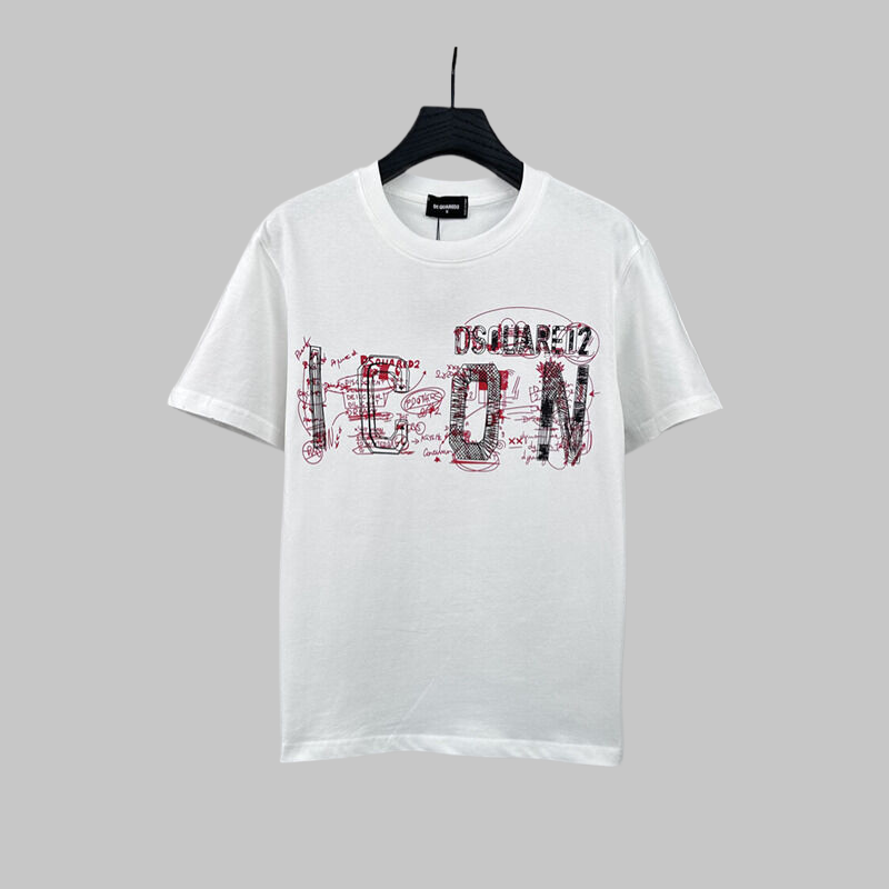 2025 D2 New Men's Short Sleeve T-Shirt