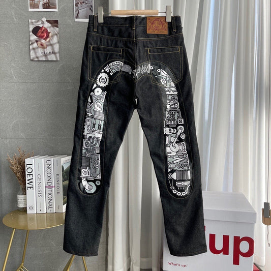 EV 2025 New  Couple  Jeans