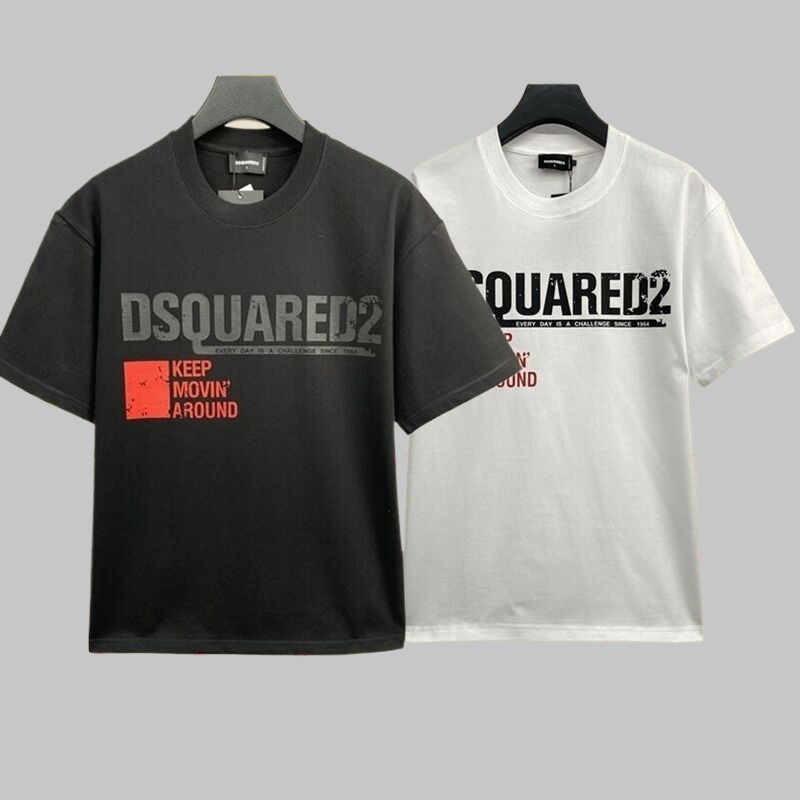 2025 D2 New Men's Short Sleeve T-Shirt