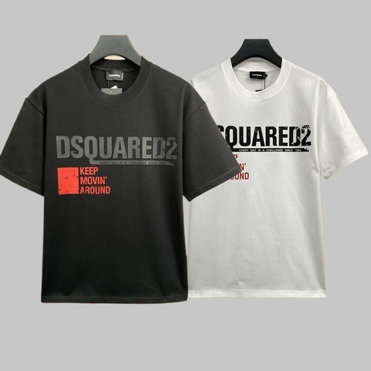 2025 D2 New Men's Short Sleeve T-Shirt