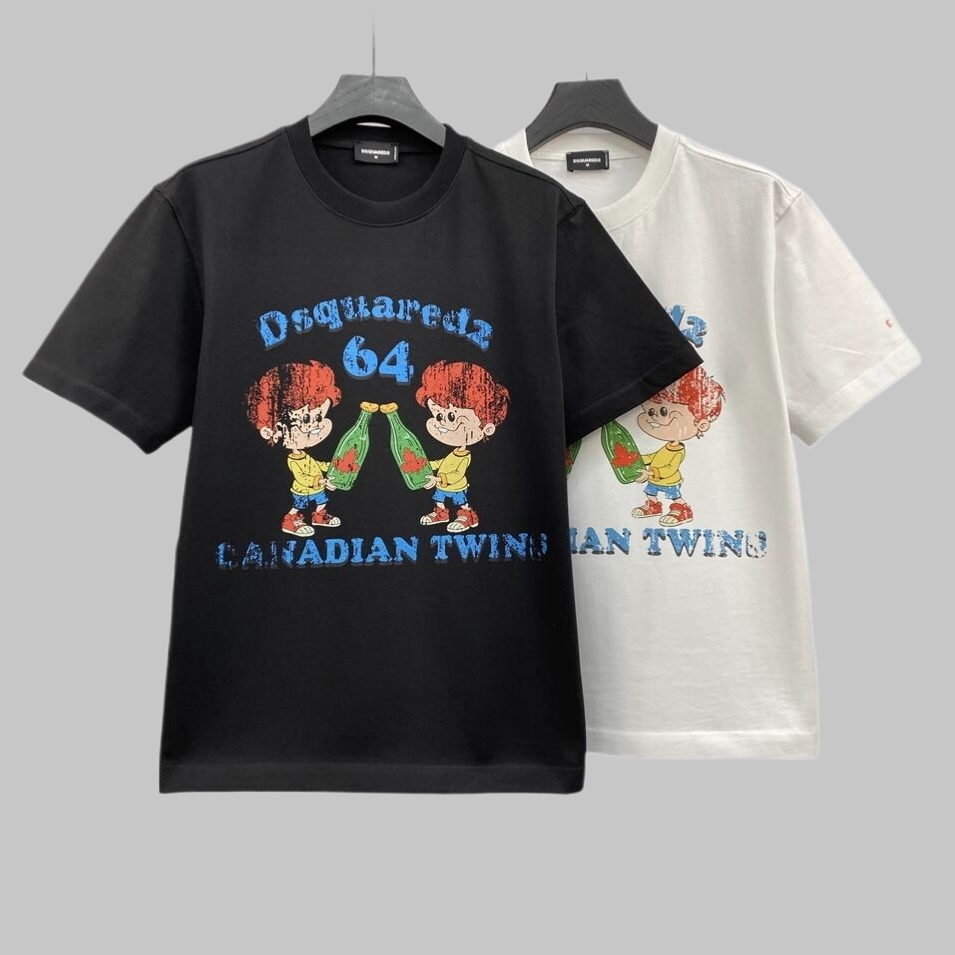 2025 D2 New Men's Short Sleeve T-Shirt