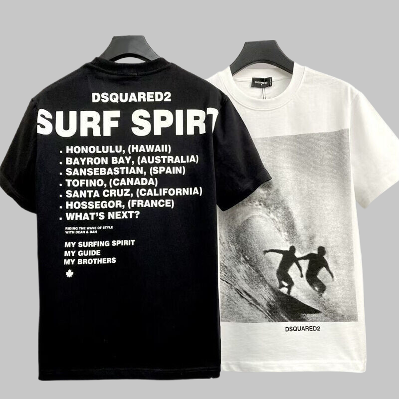 2025 D2 New Men's Short Sleeve T-Shirt