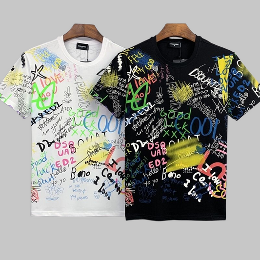 2025 D2 New Men's Short Sleeve T-Shirt