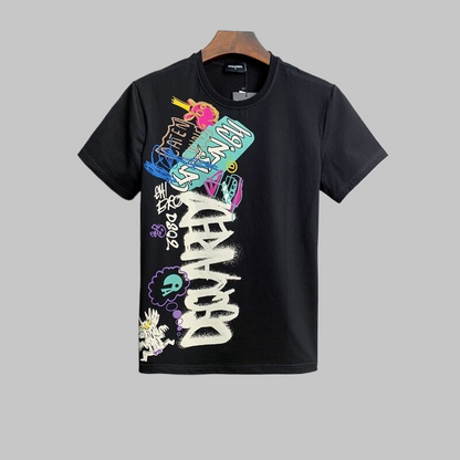 2025 D2 New Men's Short Sleeve T-Shirt