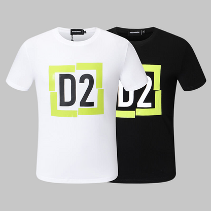 2025 D2 New Men's Short Sleeve T-Shirt