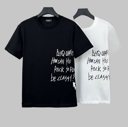 2025 D2 New Men's Short Sleeve T-Shirt