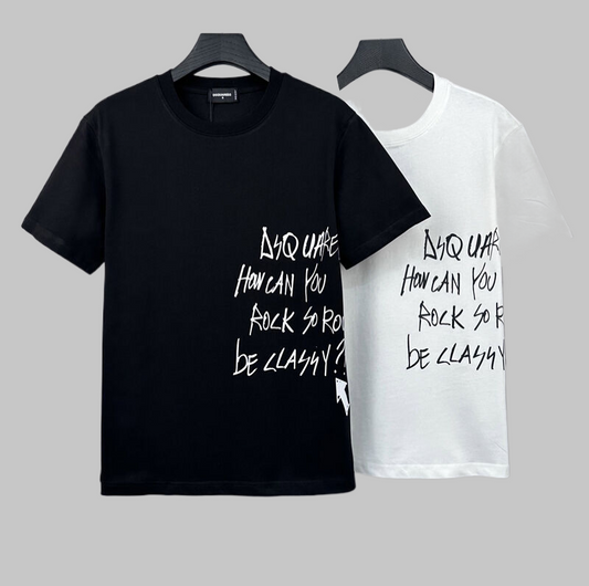 2025 D2 New Men's Short Sleeve T-Shirt