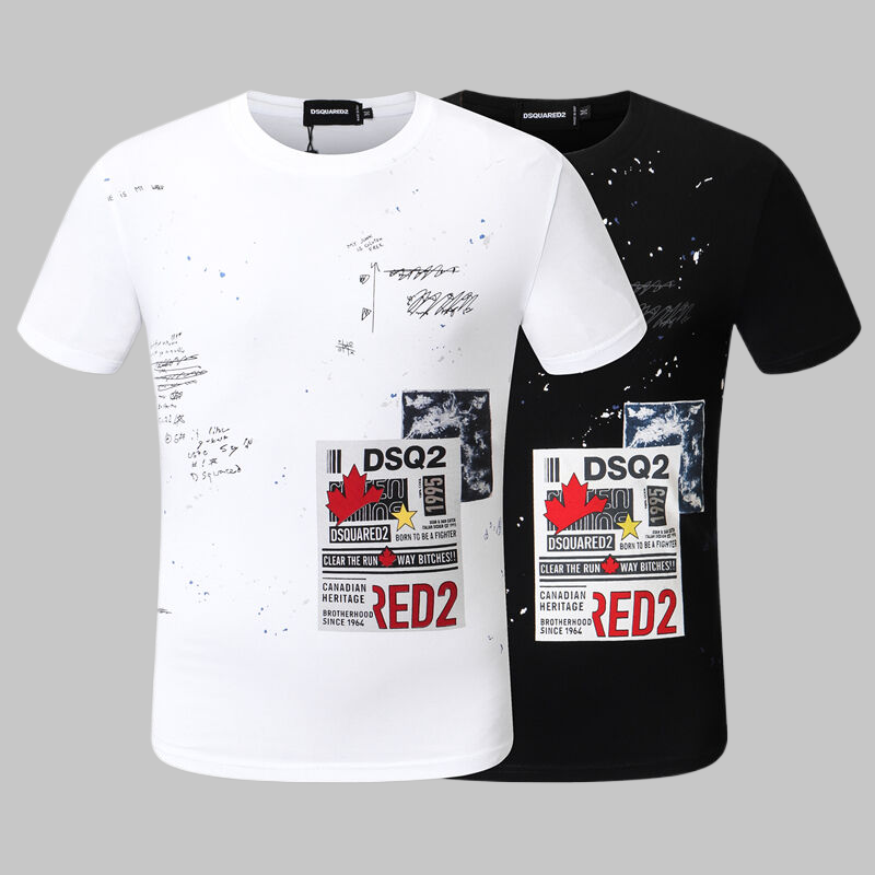 2025 D2 New Men's Short Sleeve T-Shirt