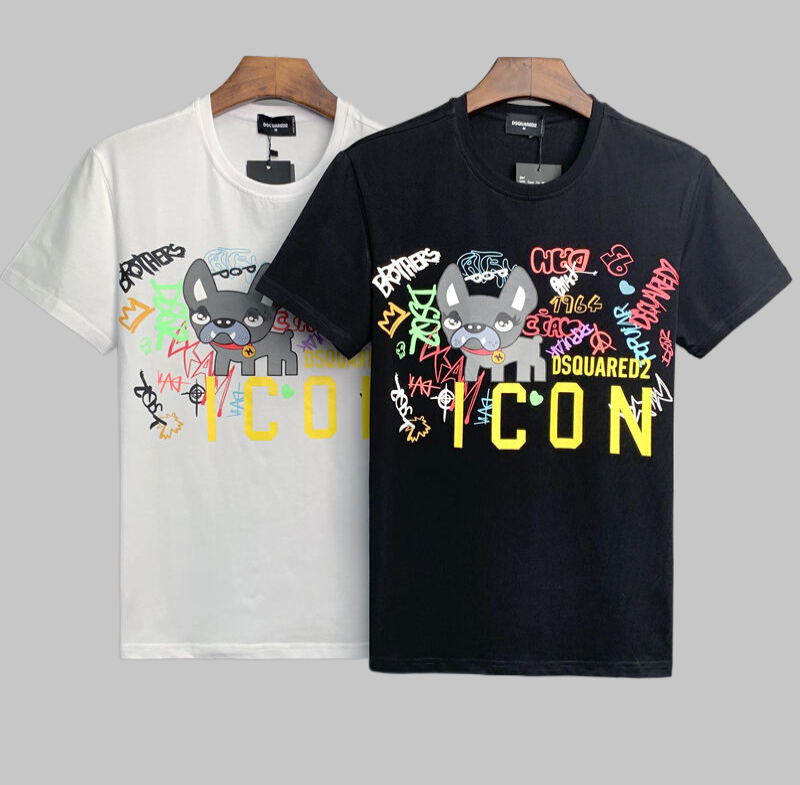 2025 D2 New Men's Short Sleeve T-Shirt