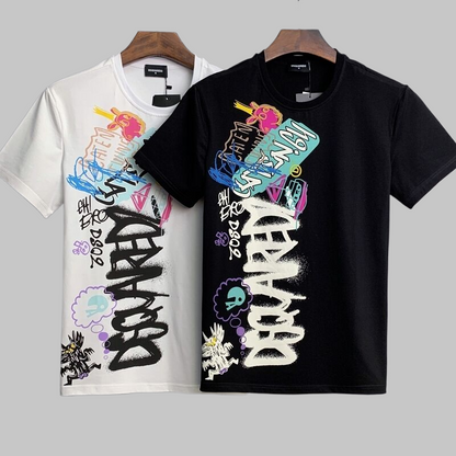 2025 D2 New Men's Short Sleeve T-Shirt