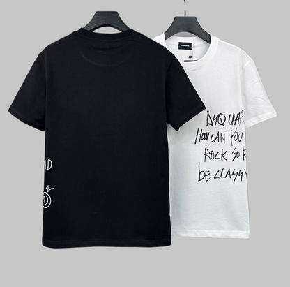 2025 D2 New Men's Short Sleeve T-Shirt