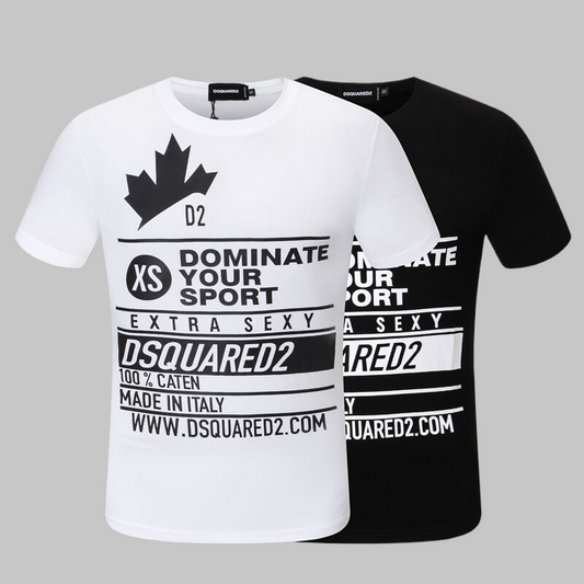 2025 D2 New Men's Short Sleeve T-Shirt