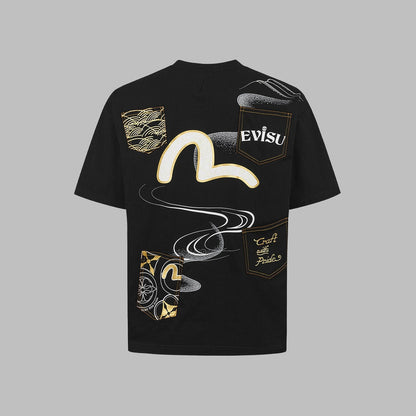 2025 New EV Men's Short Sleeve T-Shirt
