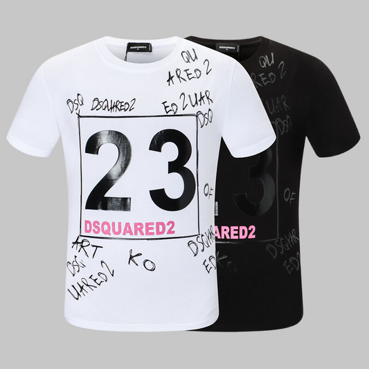 2025 D2 New Men's Short Sleeve T-Shirt