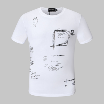 2025 D2 New Men's Short Sleeve T-Shirt